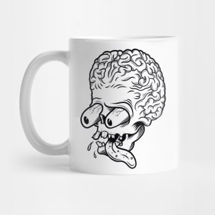 Brain skull Mug